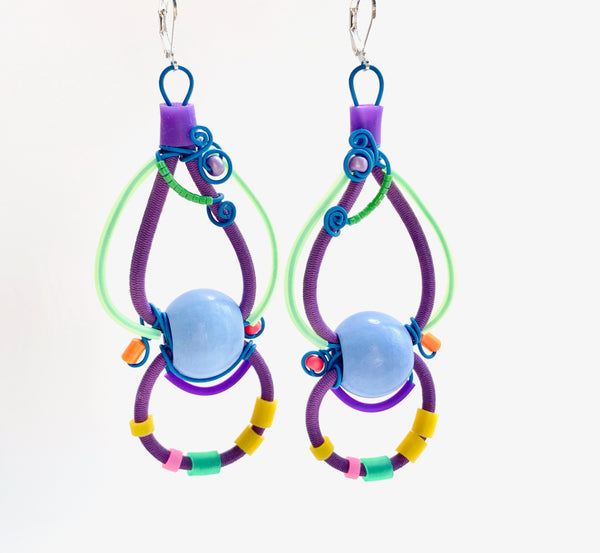 Mi Morse Code: Earrings "I Am"