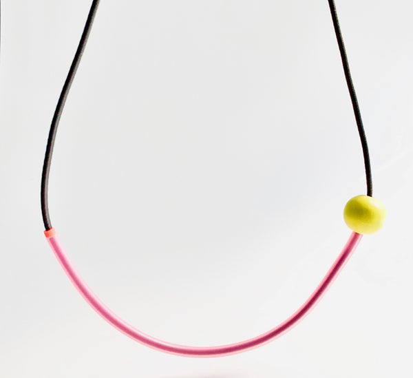 This Colour Line piece hangs 65cm.