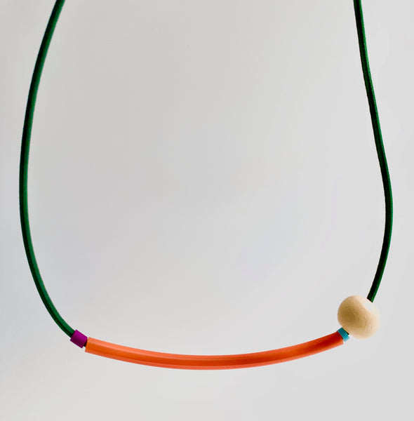 This Colour Line piece hangs 61cm.