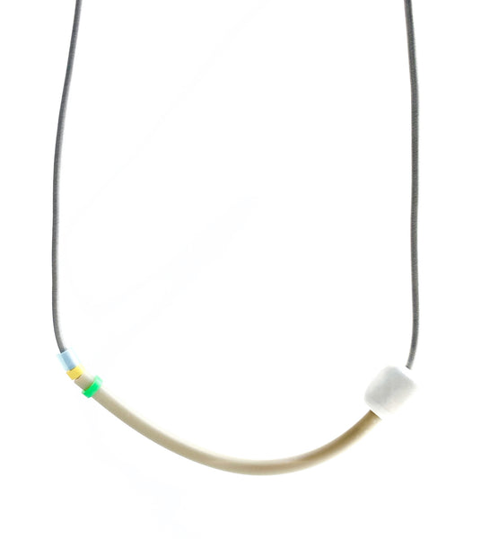 This Colour Line piece hangs 61cm.