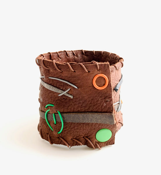 United: Foraging Cuff, Leather Cuff