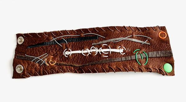 United: Foraging Cuff, Leather Cuff