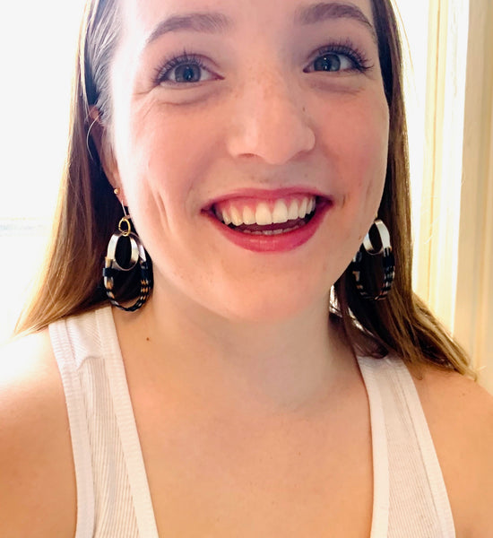 Once Made Earrings: Cable Connect Earrings