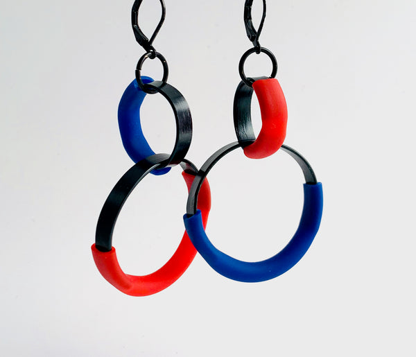 Bubbles: Double Bubble Earrings