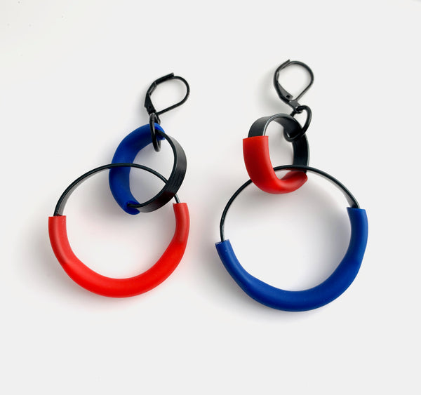 Bubbles: Double Bubble Earrings