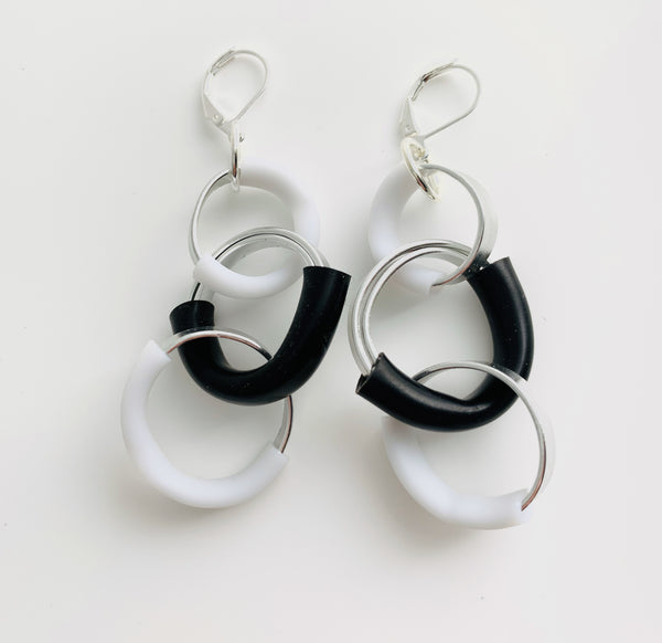 Bubbles: Triple Bubble Earrings