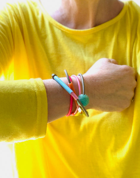 Colour Block Necklace in Brights