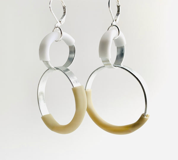 Bubbles: Double Bubble Earrings