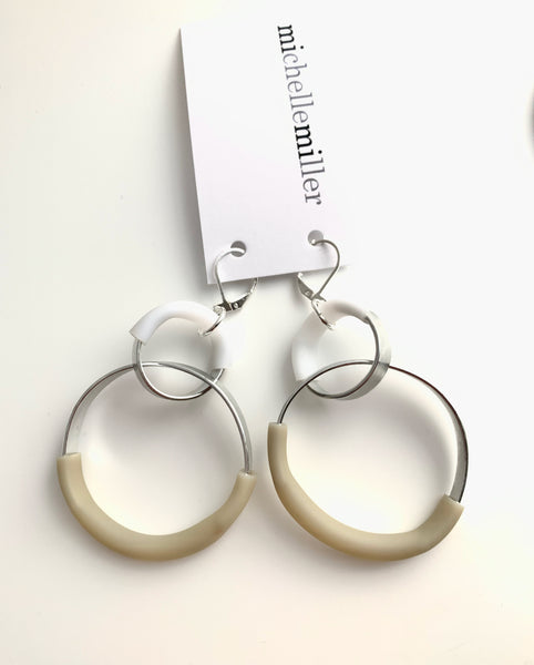 Bubbles: Double Bubble Earrings