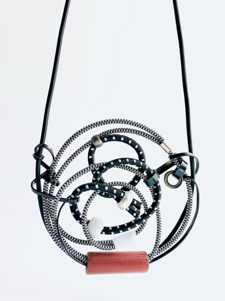 Close up of Long Distance Necklace