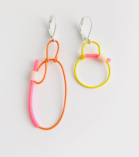 Mod Techno Earrings