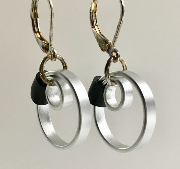 These Reel with a black accent hang about 2cm.