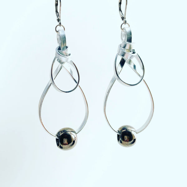 Teardrop Bling Earrings