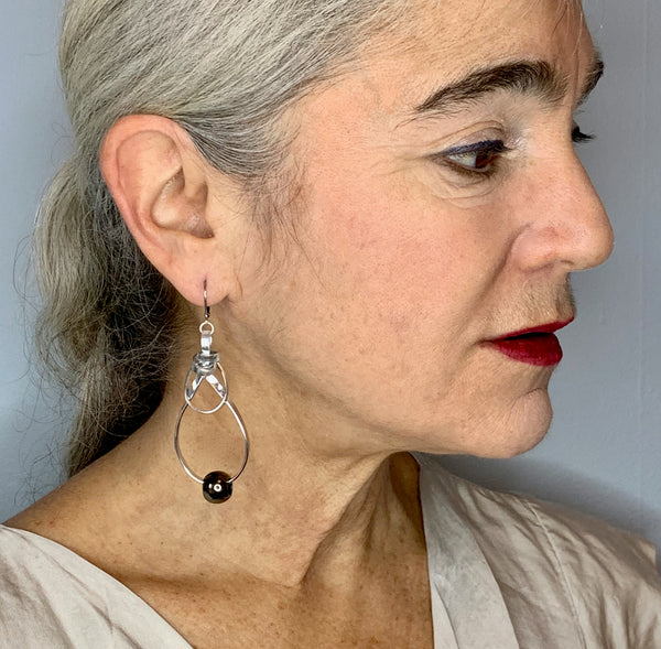 Teardrop Bling Earrings