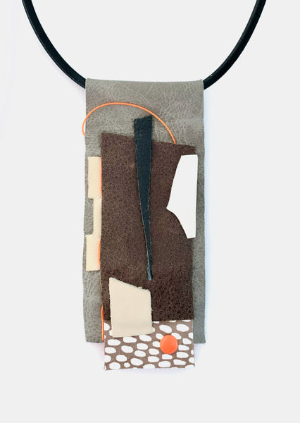 United: Collage in Gray+Brown+orange