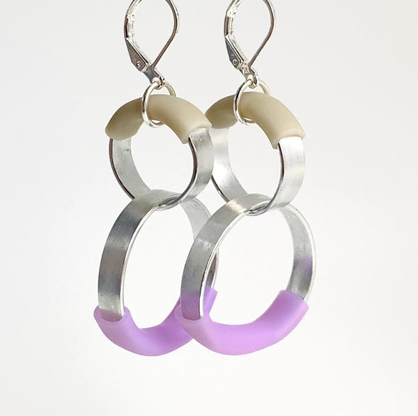 Bubbles: Double Bubble Earrings