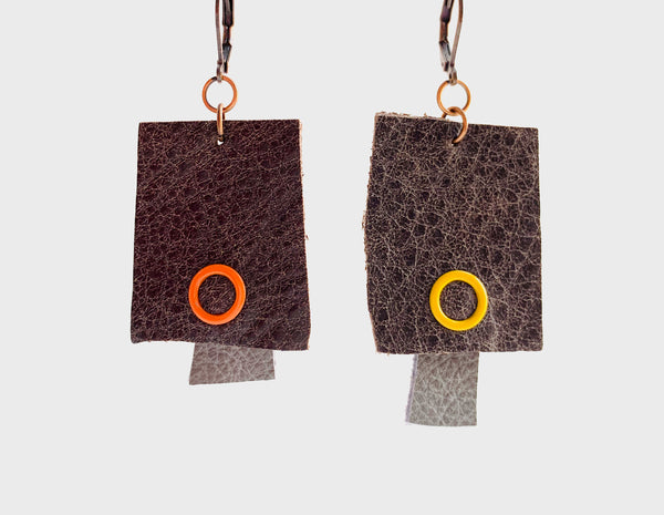 Once Made Earrings: Fungi fun