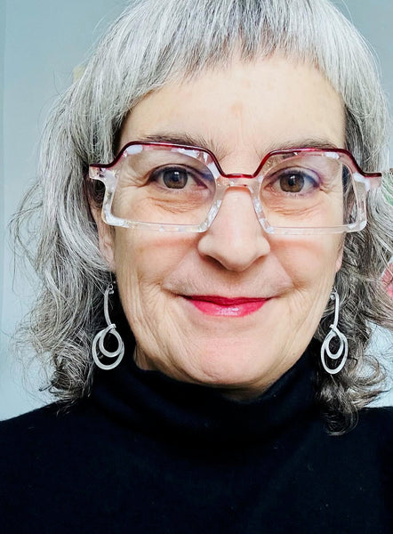 Flat Swirl Earrings: