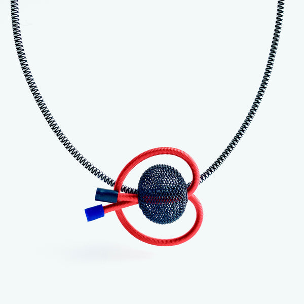 Once Made Necklace: Cherry Loop Necklace