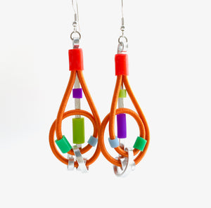 Once Made Earrings: Colour Pop