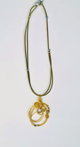 Once Made Necklace: Golden Inter city Necklace