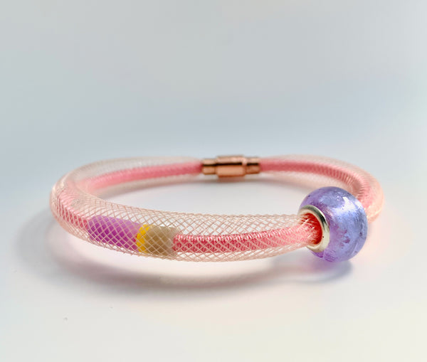 Netted Colour Connect Bracelets