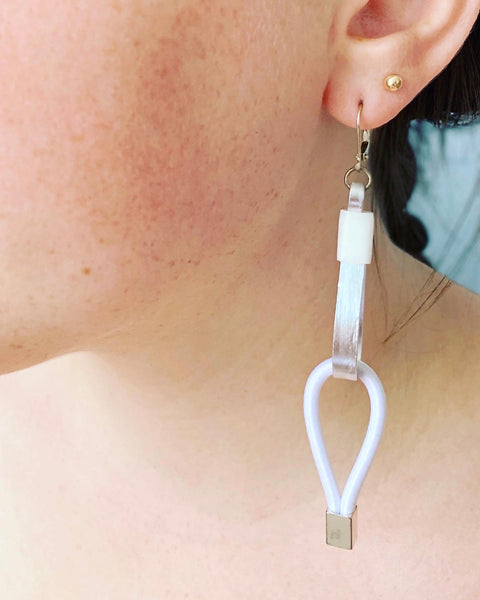 Once Made Earrings: Connecting Loop Earrings