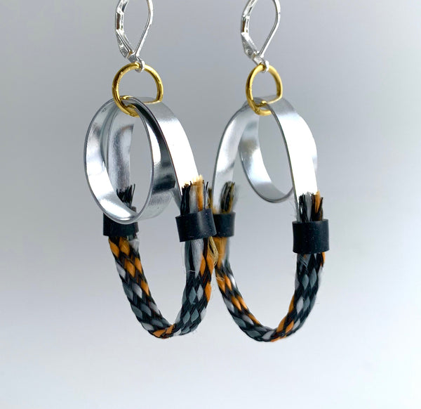 Once Made Earrings: Cable Connect Earrings