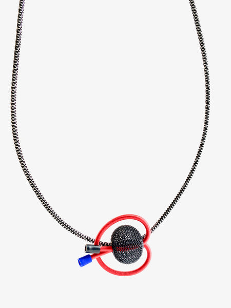 Once Made Necklace: Cherry Loop Necklace