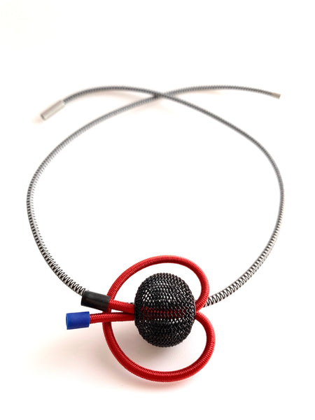 Once Made Necklace: Cherry Loop Necklace