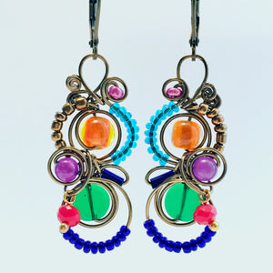 Custom MiMi: Classic MiMi coloured earrings